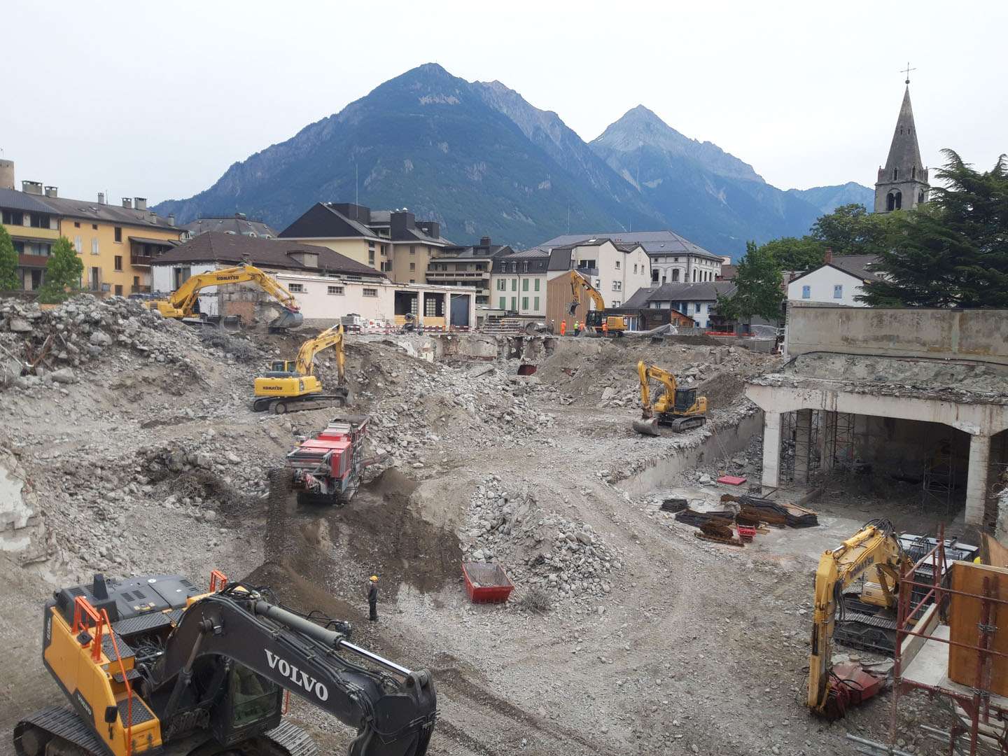 construction,maçonnerie,beton,génie civil,suisse,Martigny