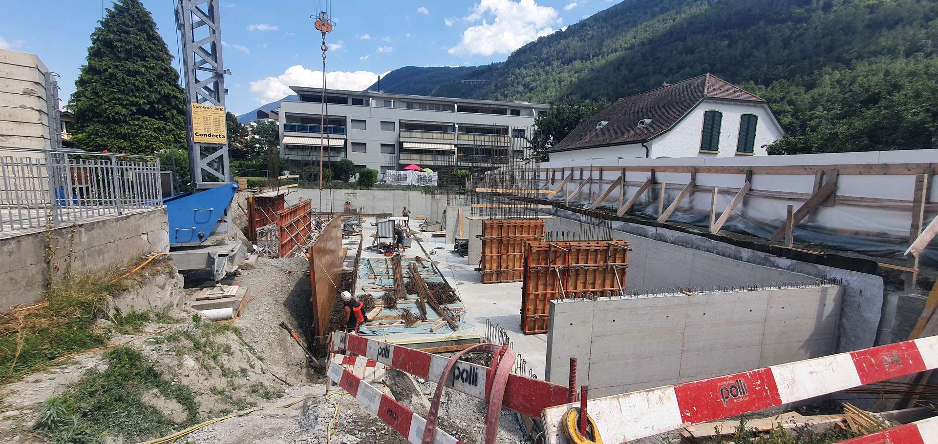 construction,maçonnerie,beton,génie civil,suisse,Martigny